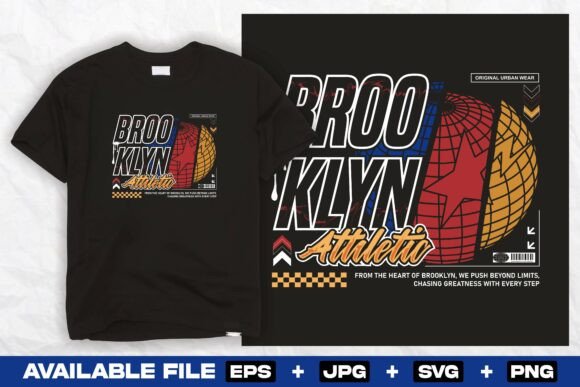 Brooklyn Urban Streetwear Print Design