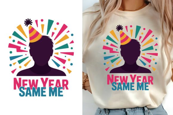 New Year Same Me T-shirt Design Review