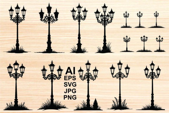 Silhouette Lamp Street Lights Bundle Review