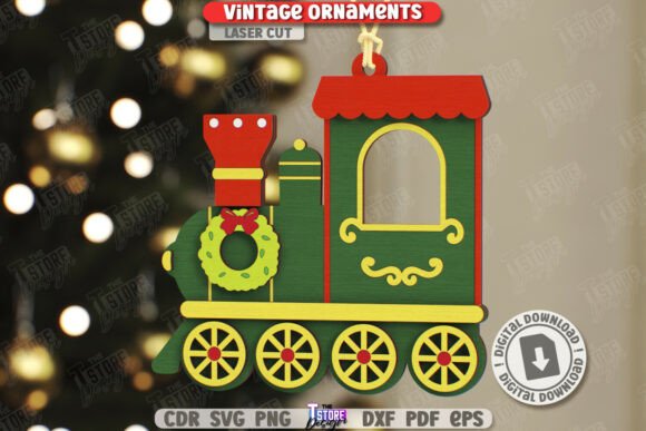 Vintage Christmas Ornament Laser Cut Embroidery Review
